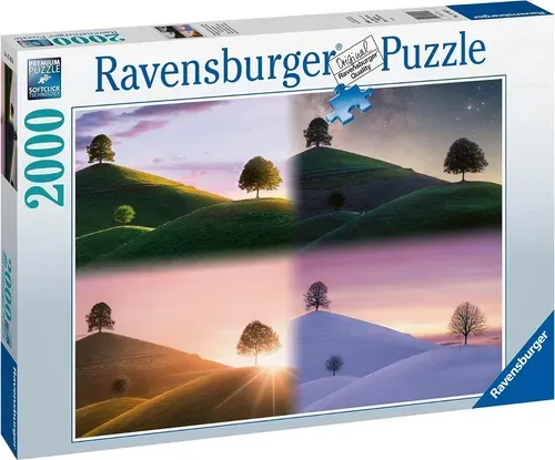 Puzzle 2000 Peças Montanhas Atmosféricas Ravensburger 17443-0
