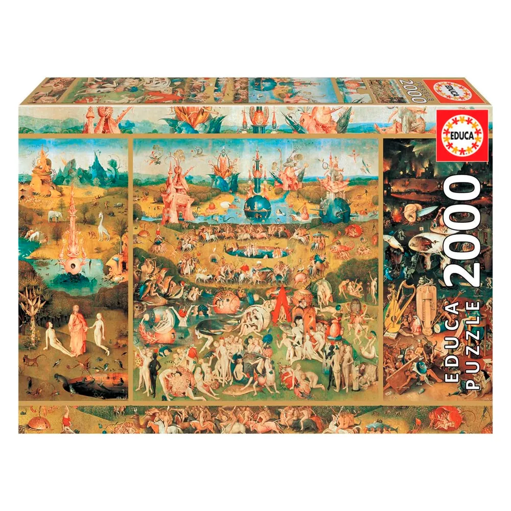 Puzzle 2000 Peças O Jardim das Delícias - Educa 18505