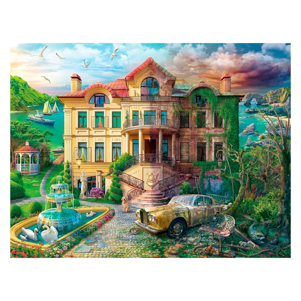 Puzzle 2000 peças Casa Histórica - Importado - Ravensburger
