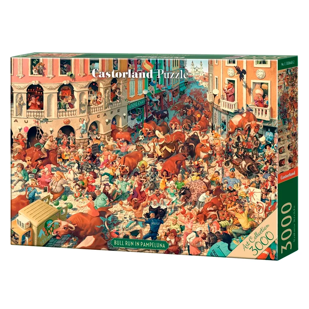 Puzzle 3000 Peças Corrida de Touros - Kazak Castorland 300648