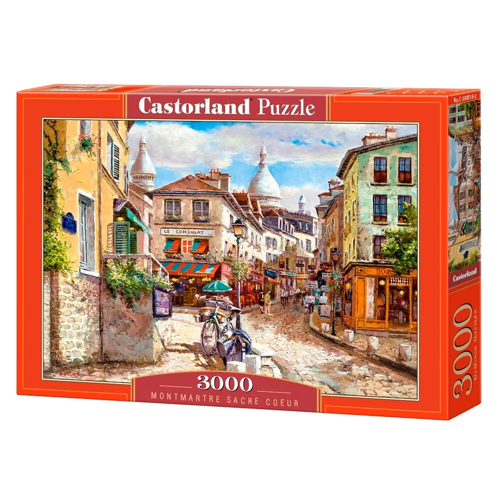 Puzzle 3000 Peças Sacre-Couer - Paris Castorland 300518