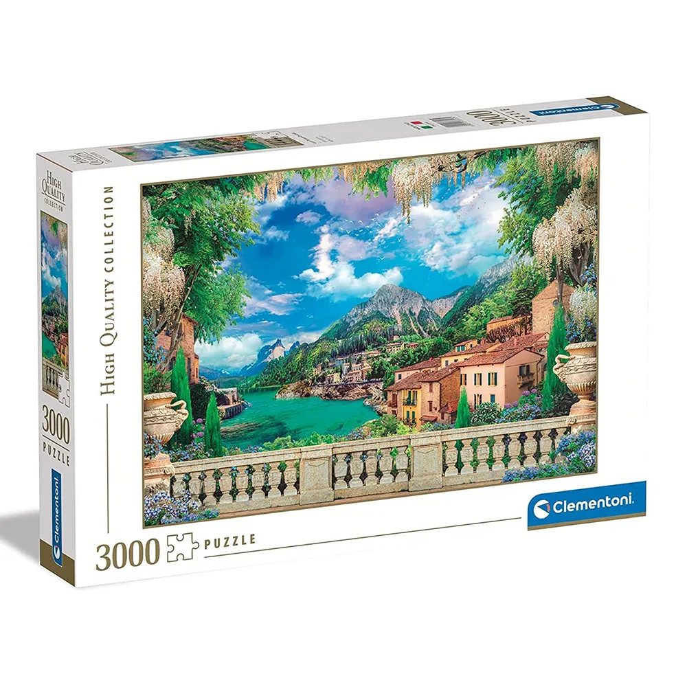 Puzzle 3000 Peças Terraço Exuberante - Clementoni - Imp. 33553