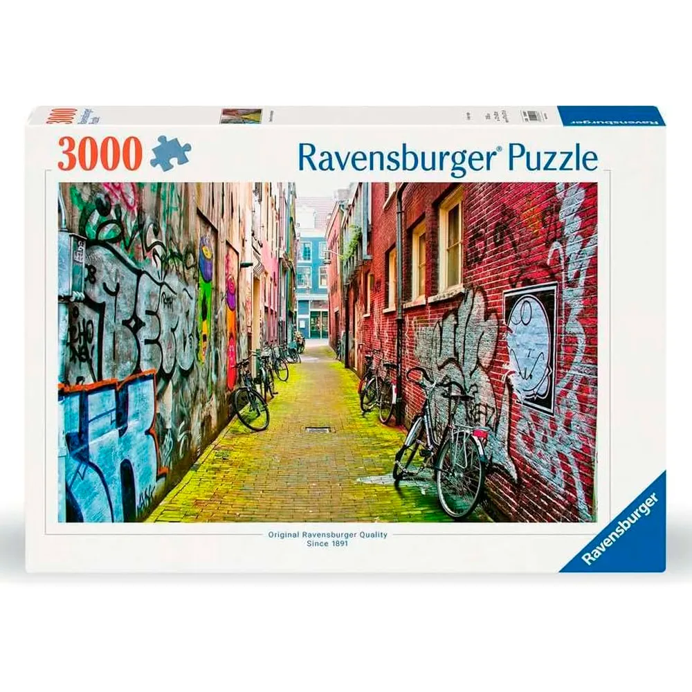 Puzzle 3000 peças Arte na Rua Ravensburger 12000807
