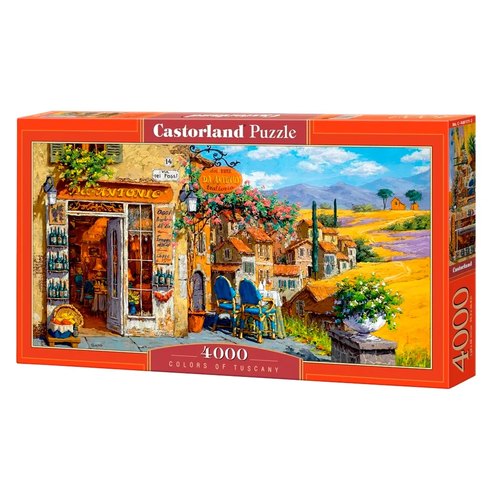 Puzzle 4000 Peças Cores da Toscana Castorland 400171