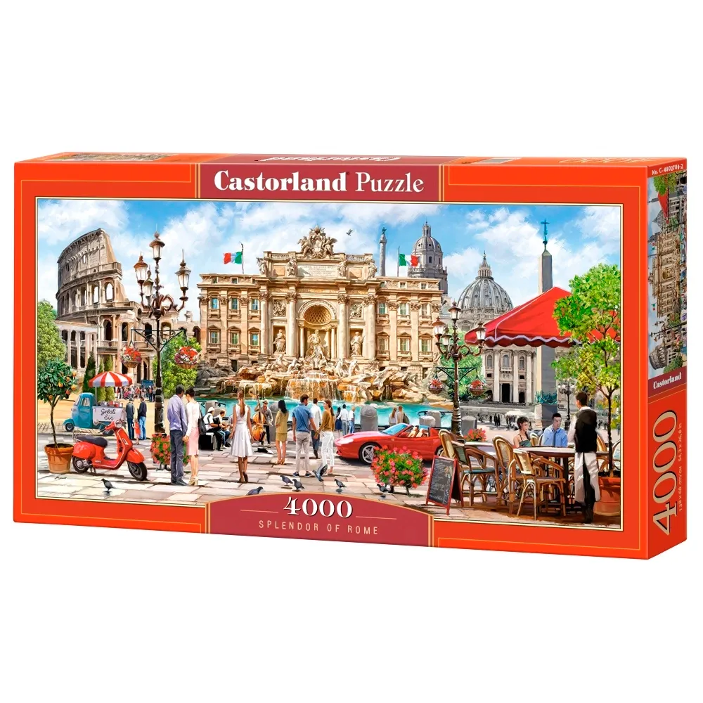 Puzzle 4000 Peças Roma Esplendorosa - Castorland Importado 4002702