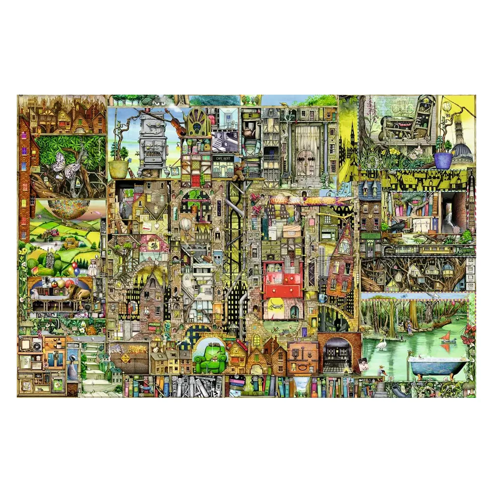 Puzzle 5000 peças Torre Bizarra Ravensburger 174300