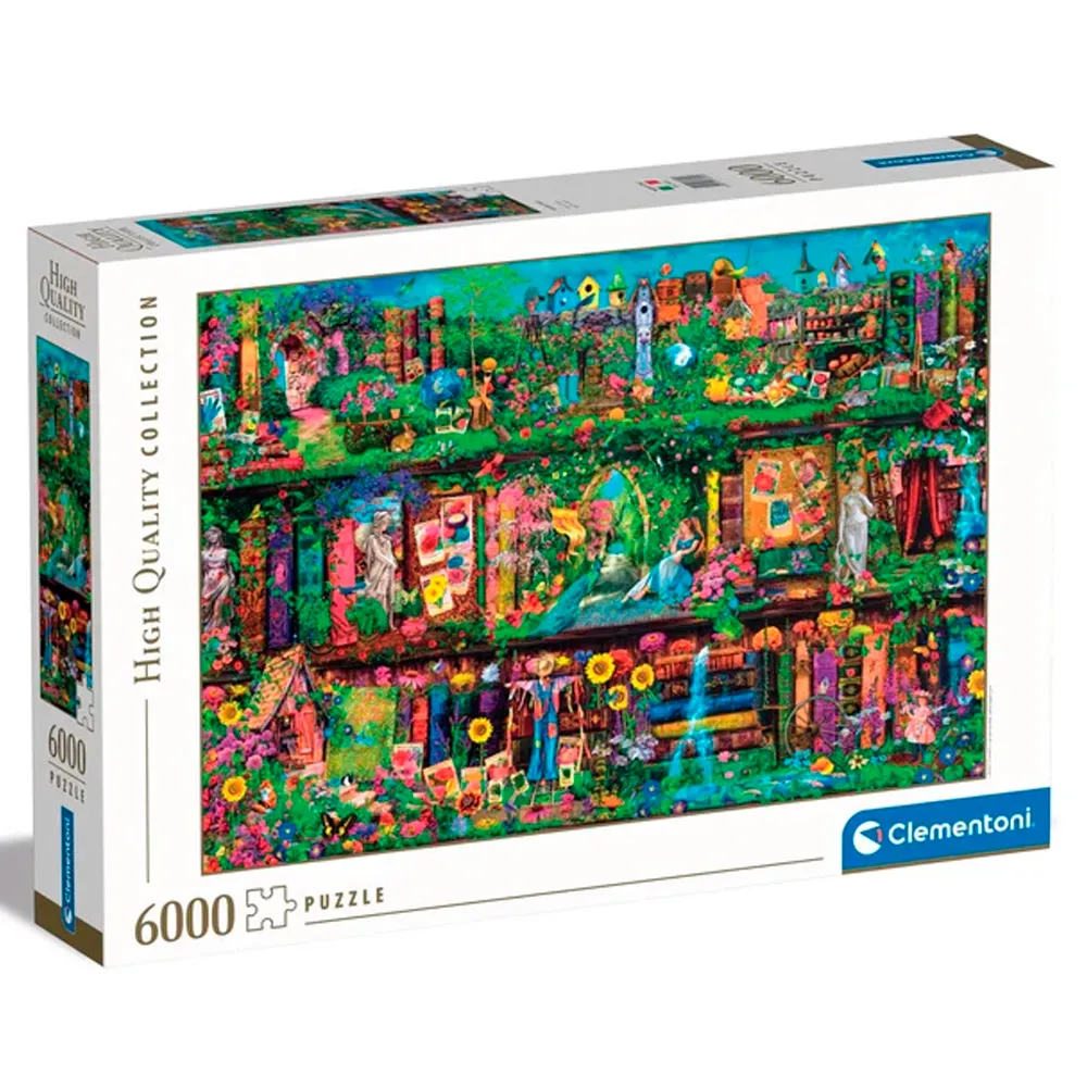 Puzzle 6000 peças Jardim Vertical - Clementoni 36532