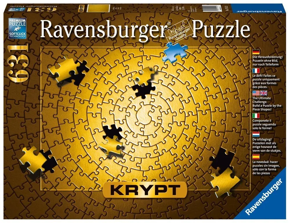 Puzzle 631 Peças Krypt Ouro Ravensburger 12000047