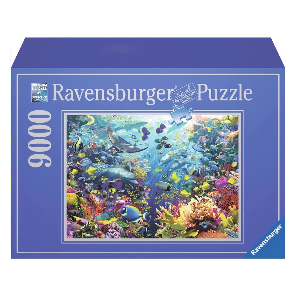 Puzzle 9000 peças Paraíso do Fundo do Mar - Importado - Ravensburger
