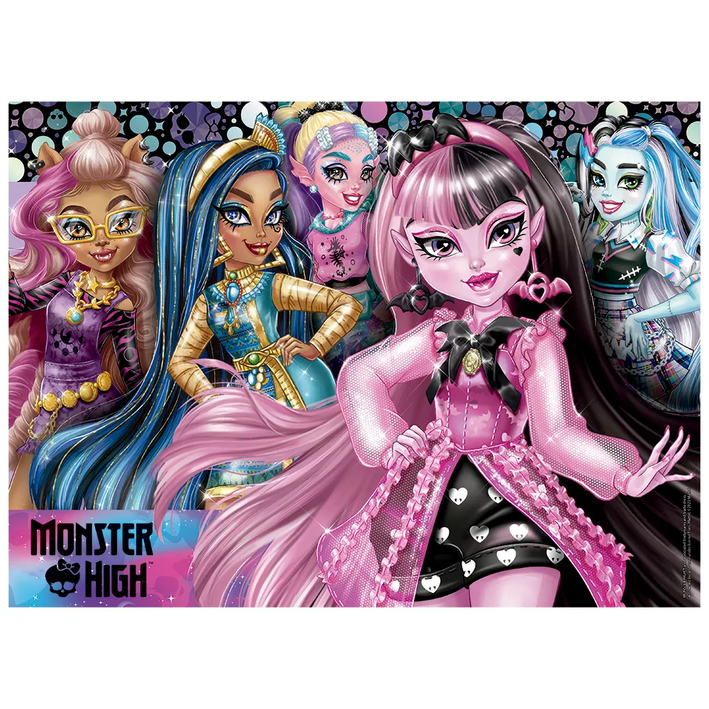 Quebra-cabeça 100 peças Monster High