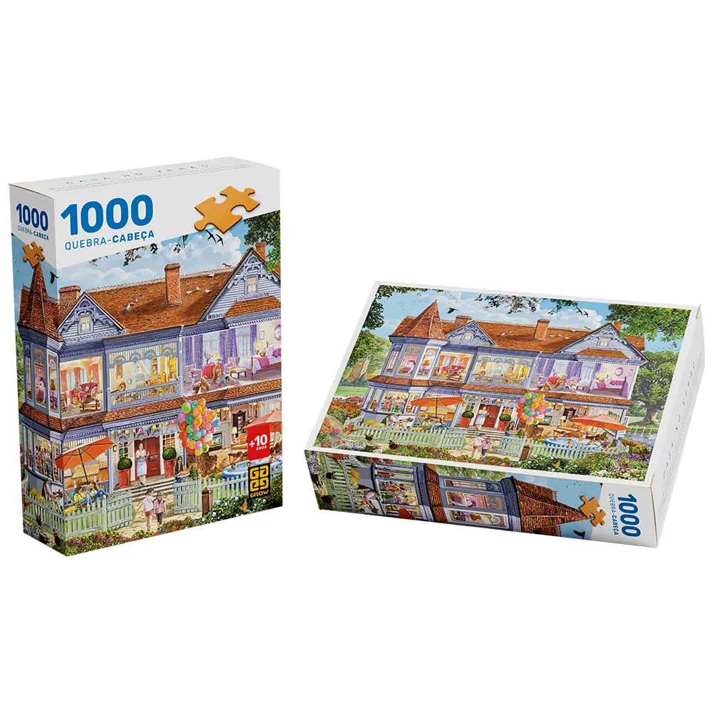 Quebra-cabeça 1000 peças Casa no Verão