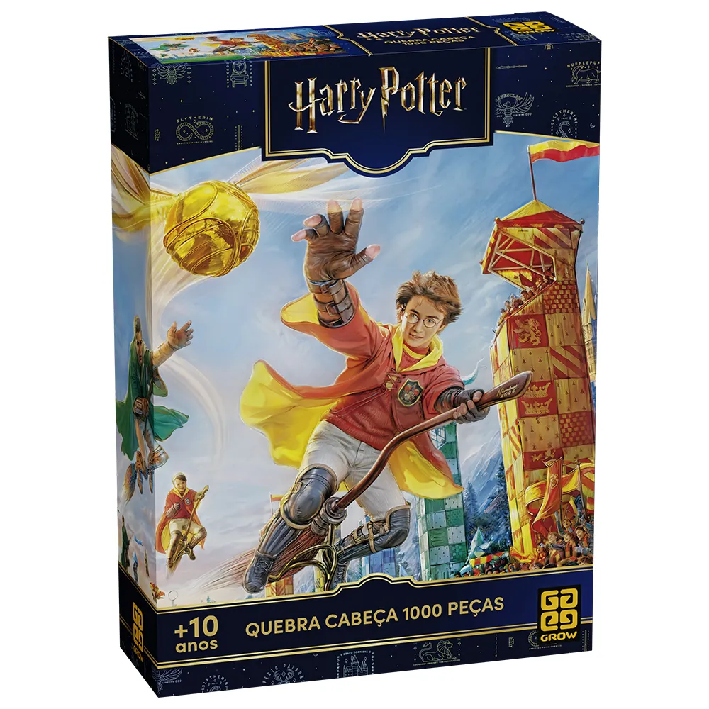 Quebra-cabeça 1000 peças Harry Potter - Quadribol