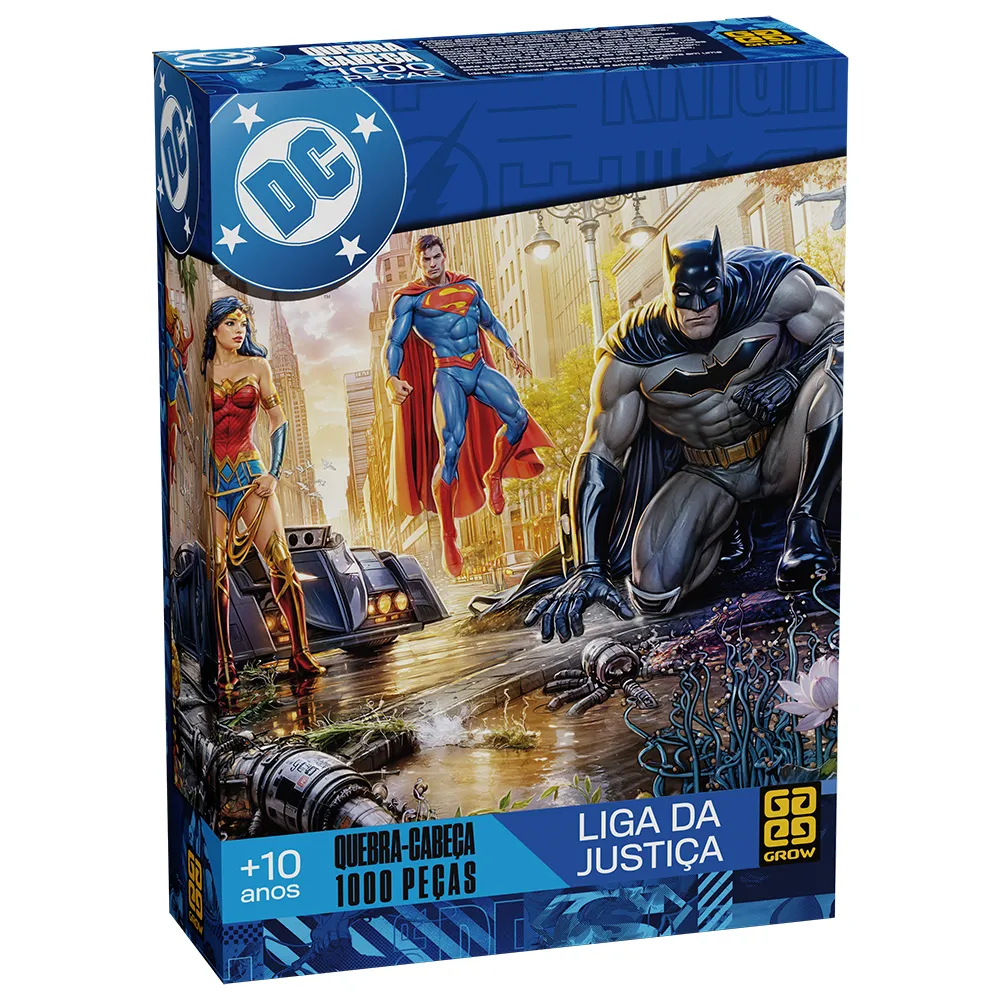 Quebra-cabeça 1000 peças Liga da Justiça