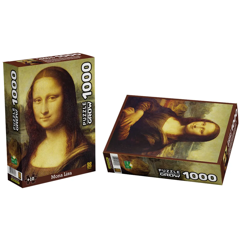 Quebra-cabeça 1000 peças Mona Lisa