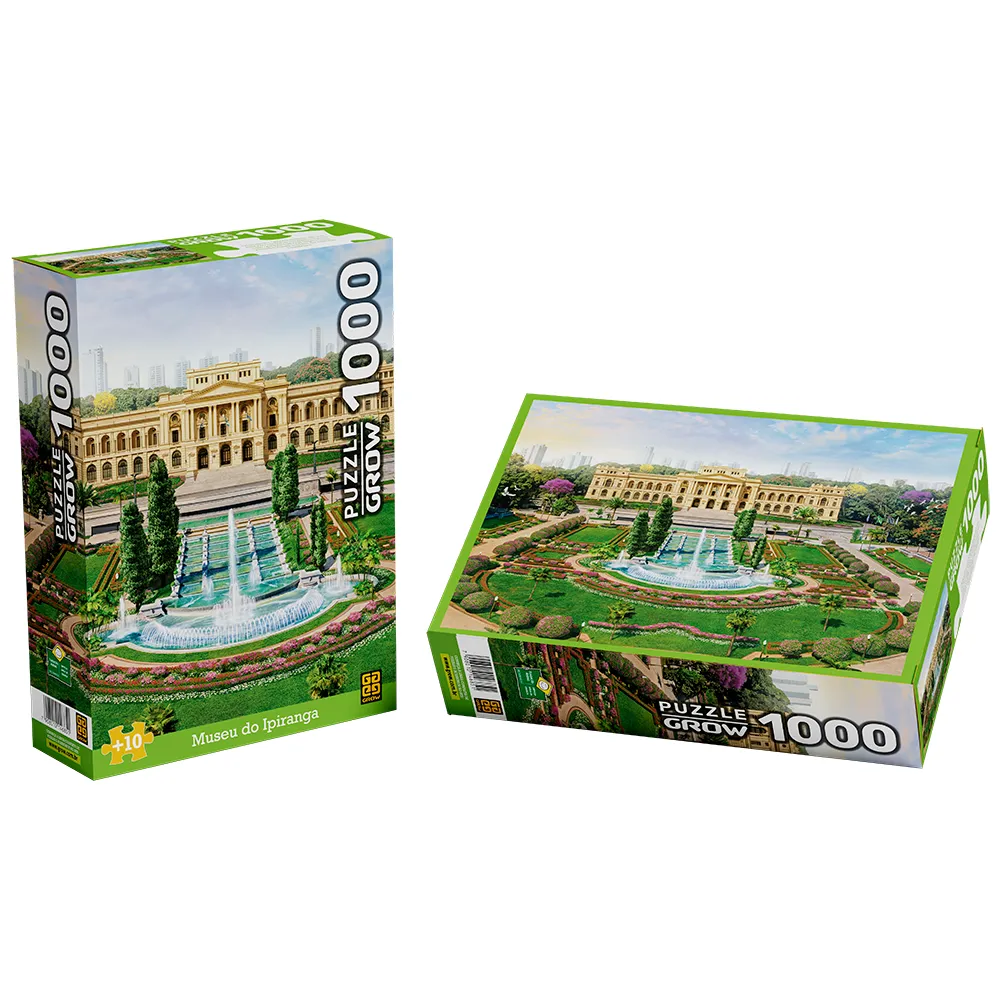 Quebra-cabeça 1000 peças Museu do Ipiranga