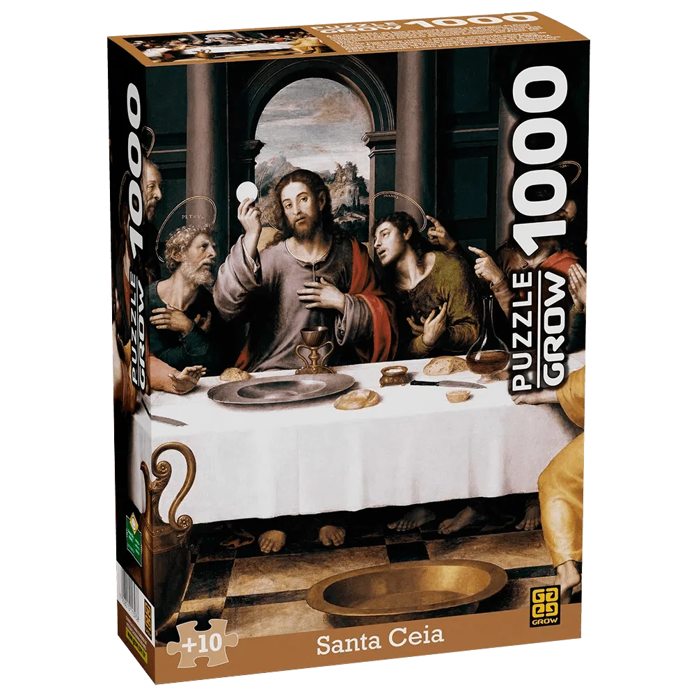 Quebra-cabeça 1000 peças Santa Ceia