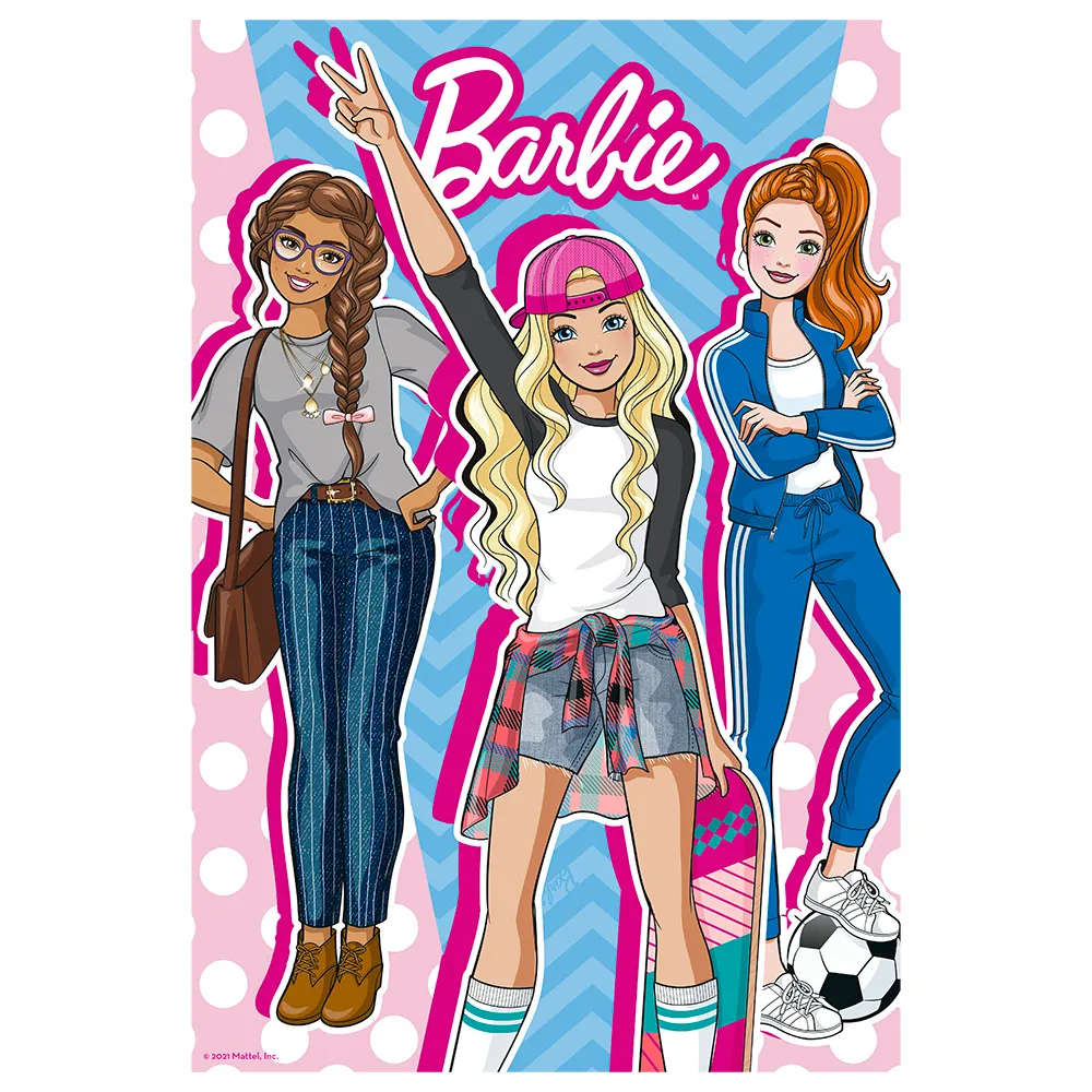 Quebra-cabeça 150 peças Barbie