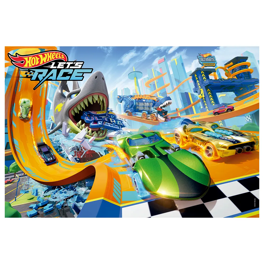 Quebra-cabeça 150 peças Hot Wheels
