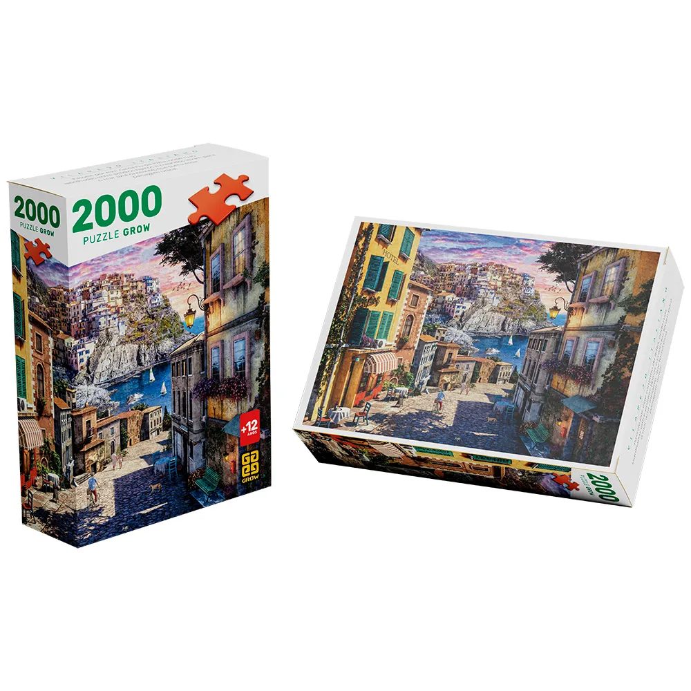 Quebra-cabeça 2000 peças Vilarejo Italiano