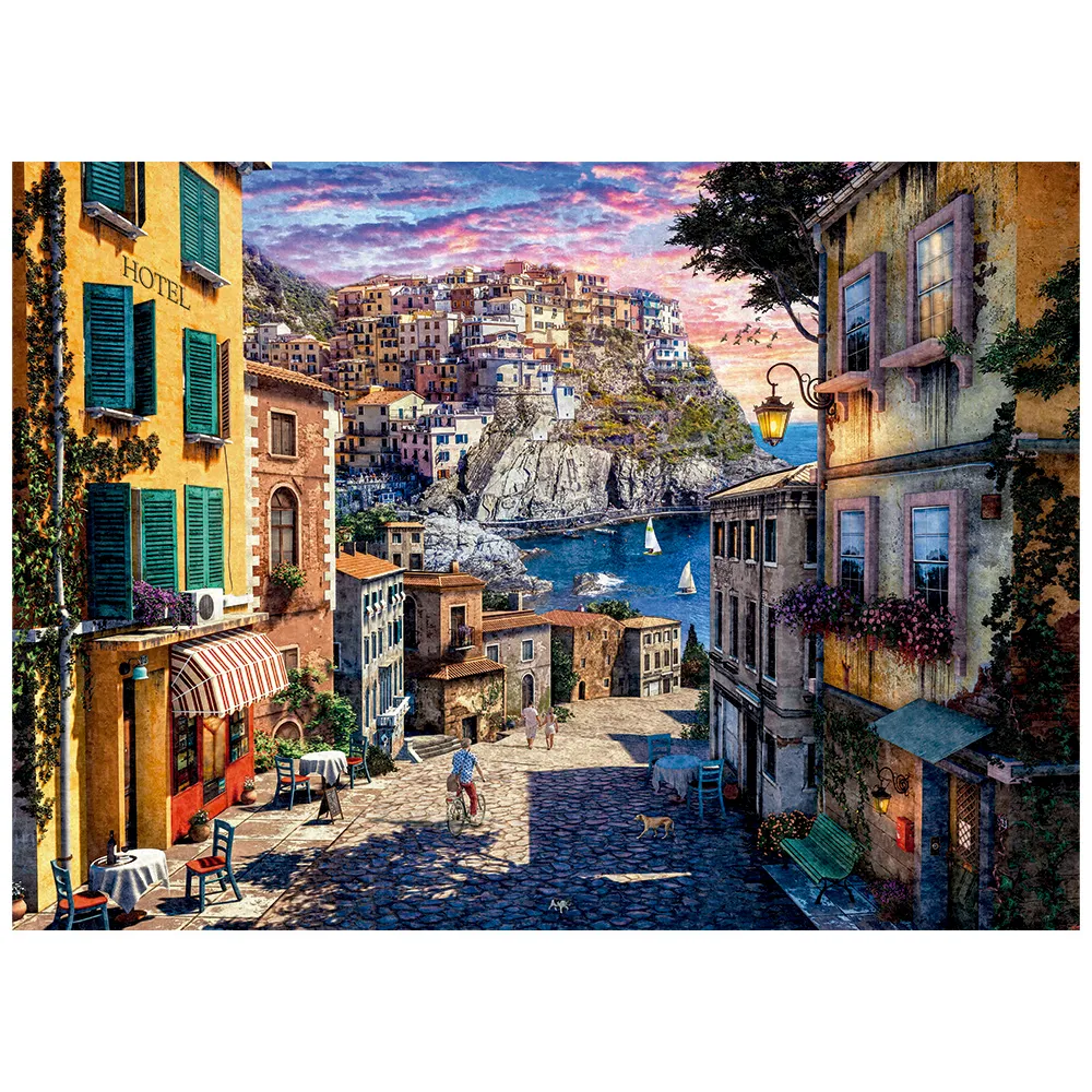 Quebra-cabeça 2000 peças Vilarejo Italiano