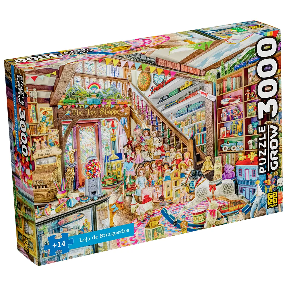 Quebra-cabeça 3000 peças Loja de Brinquedos