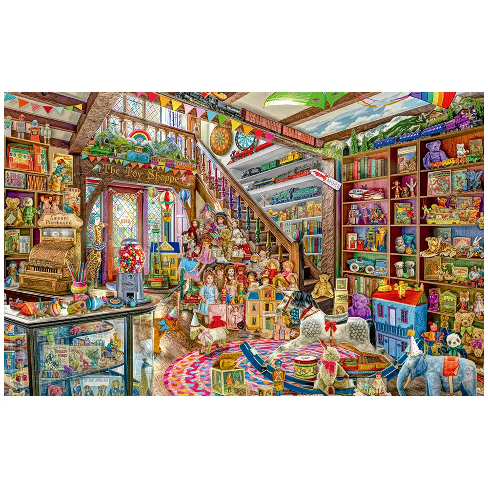 Quebra-cabeça 3000 peças Loja de Brinquedos
