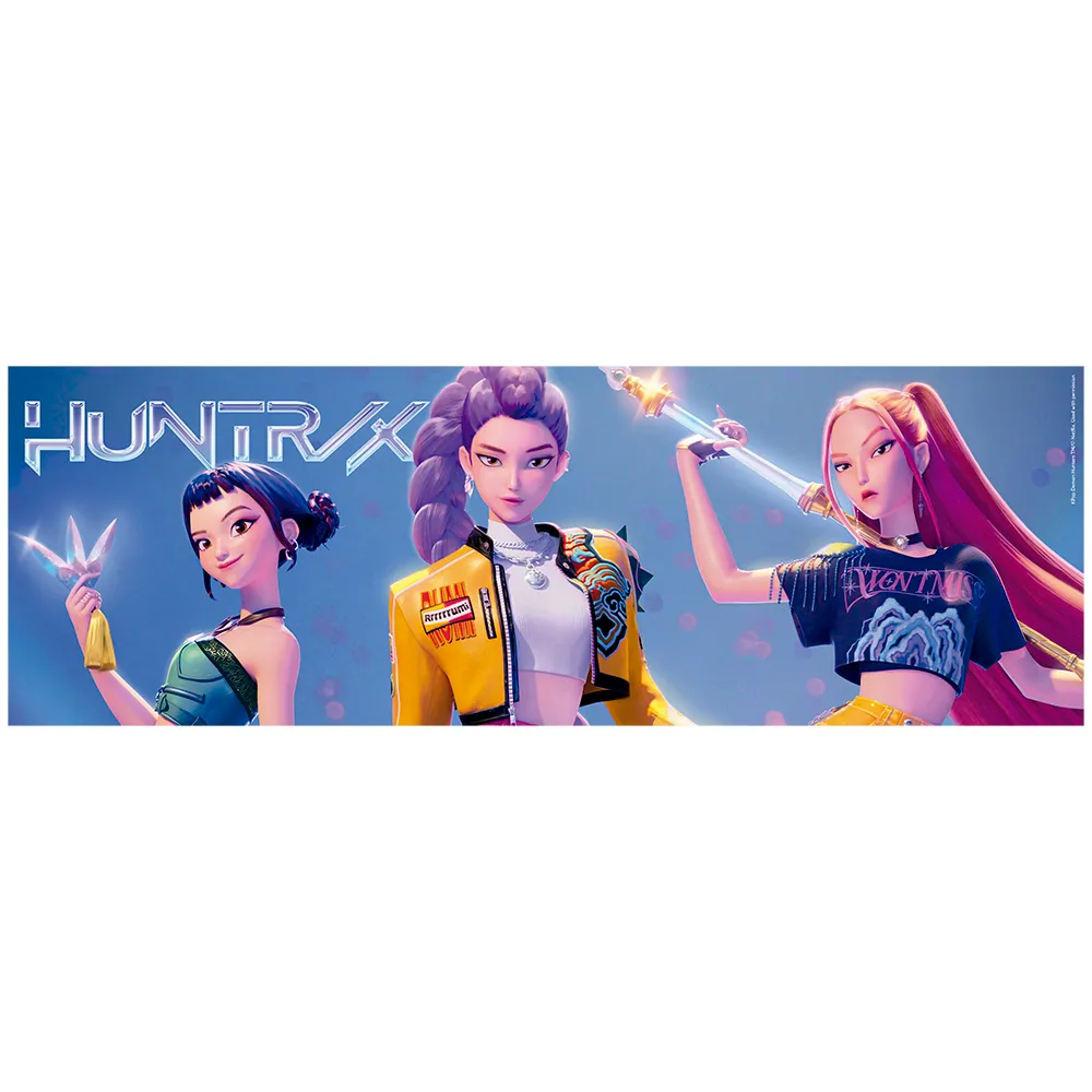 Quebra-cabeça 350 peças Panorama Guerreiras do K-Pop