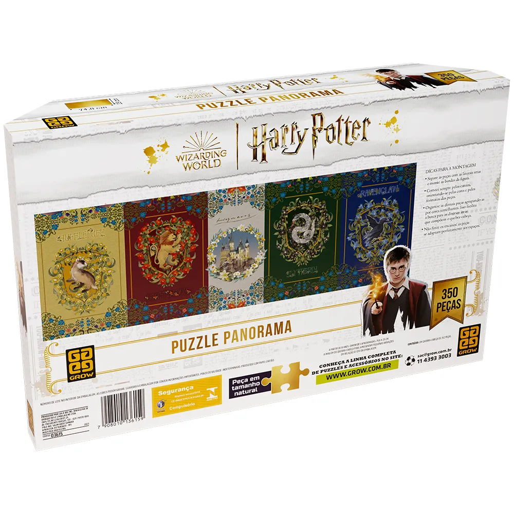 Quebra-cabeça 350 peças Panorama Harry Potter