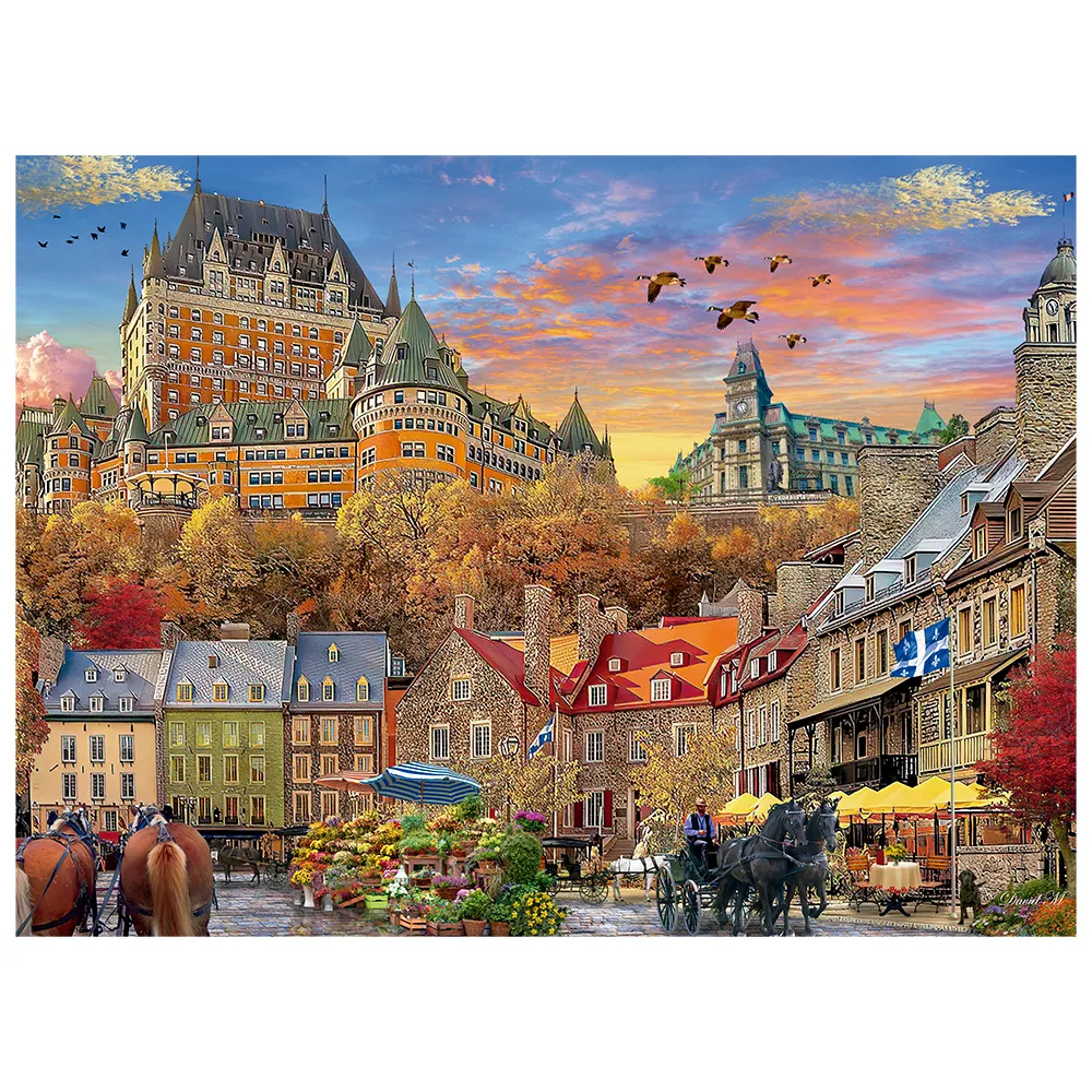 Quebra-cabeça 500 peças Cidade de Quebec