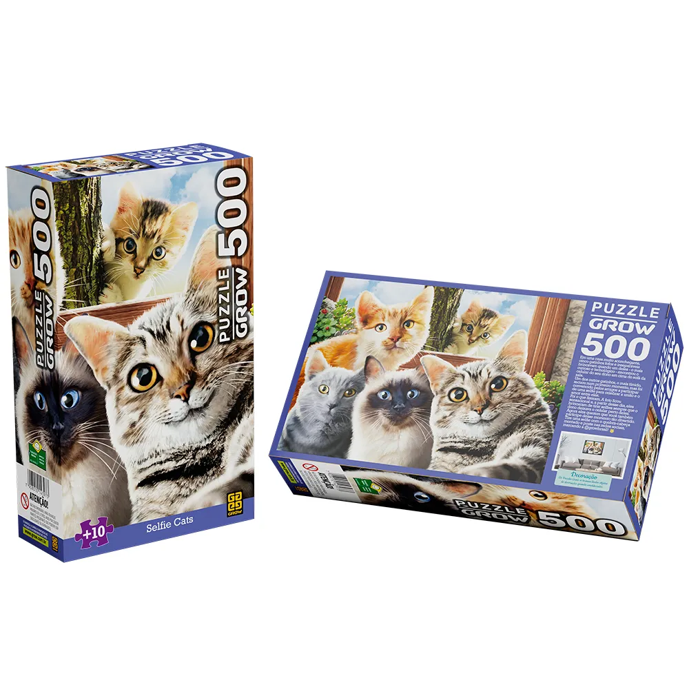 Quebra-cabeça 500 peças Selfie Cats
