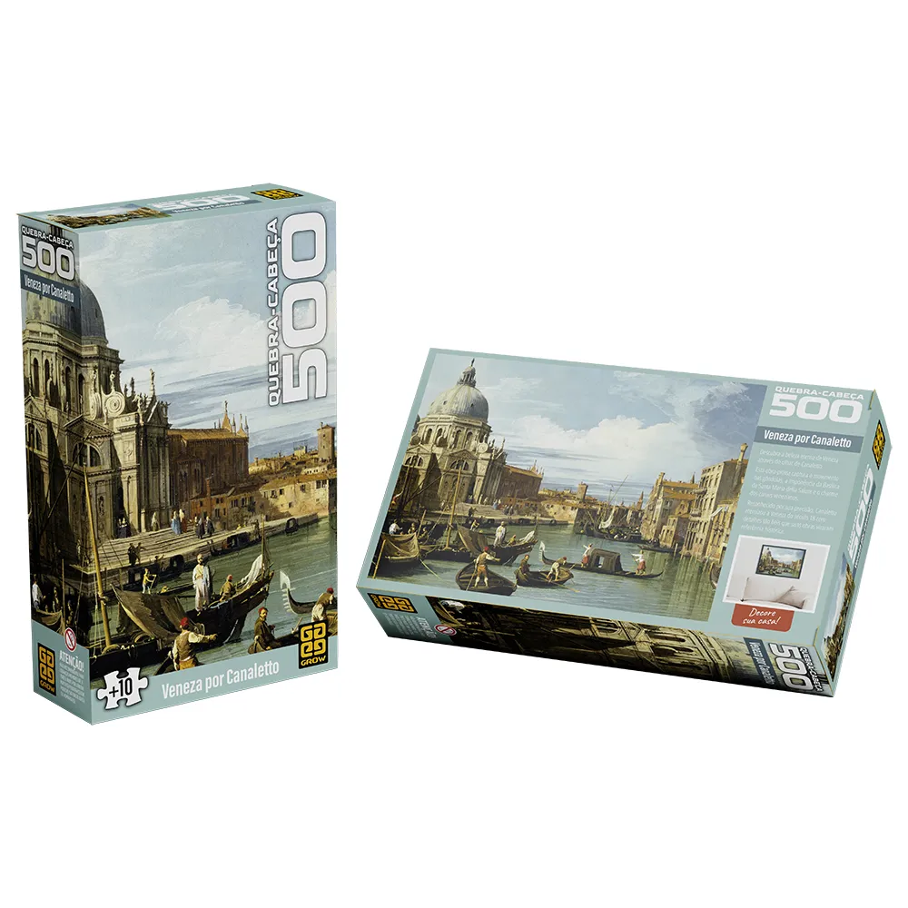 Quebra-cabeça 500 peças Veneza por Canaletto