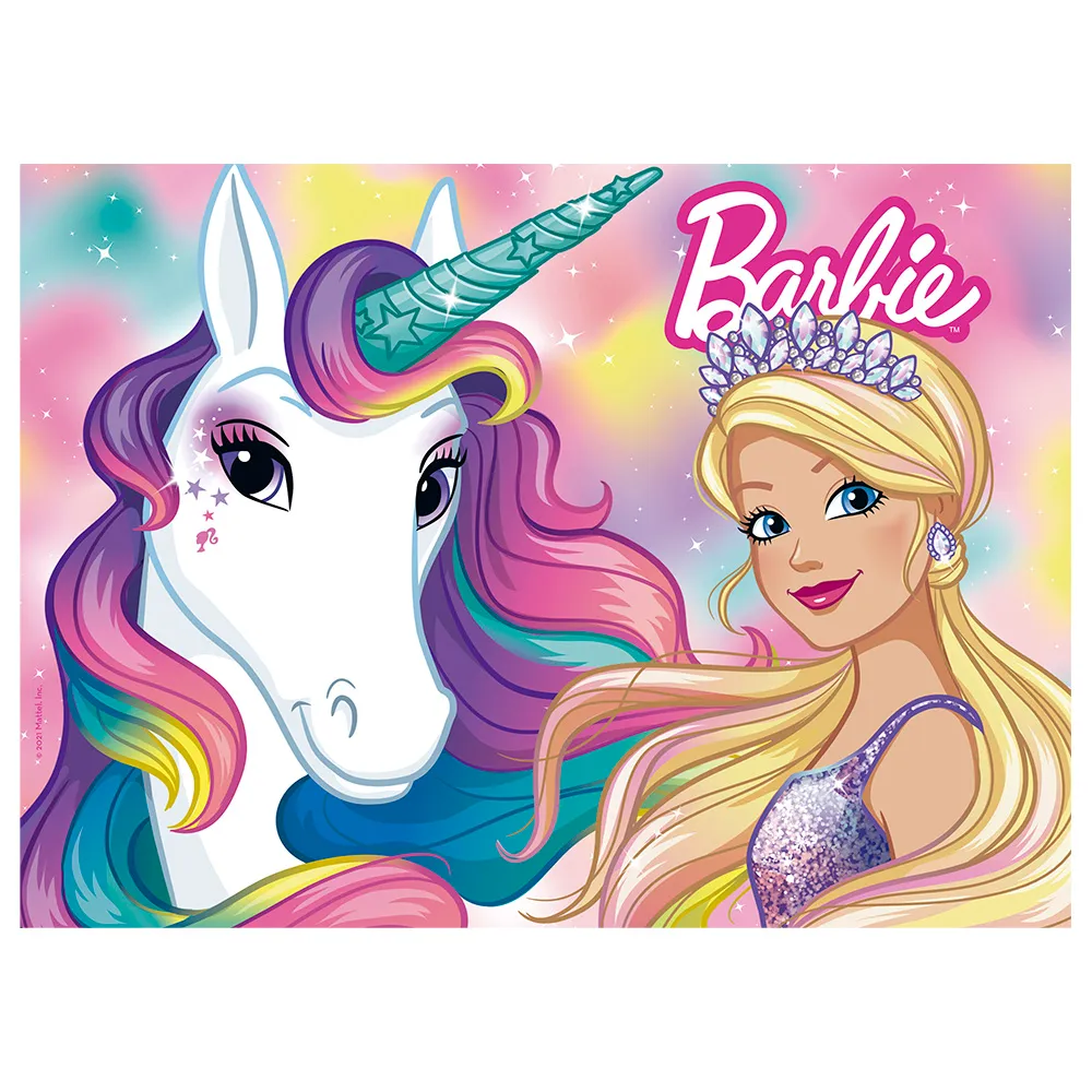 Quebra-cabeça 60 peças Barbie