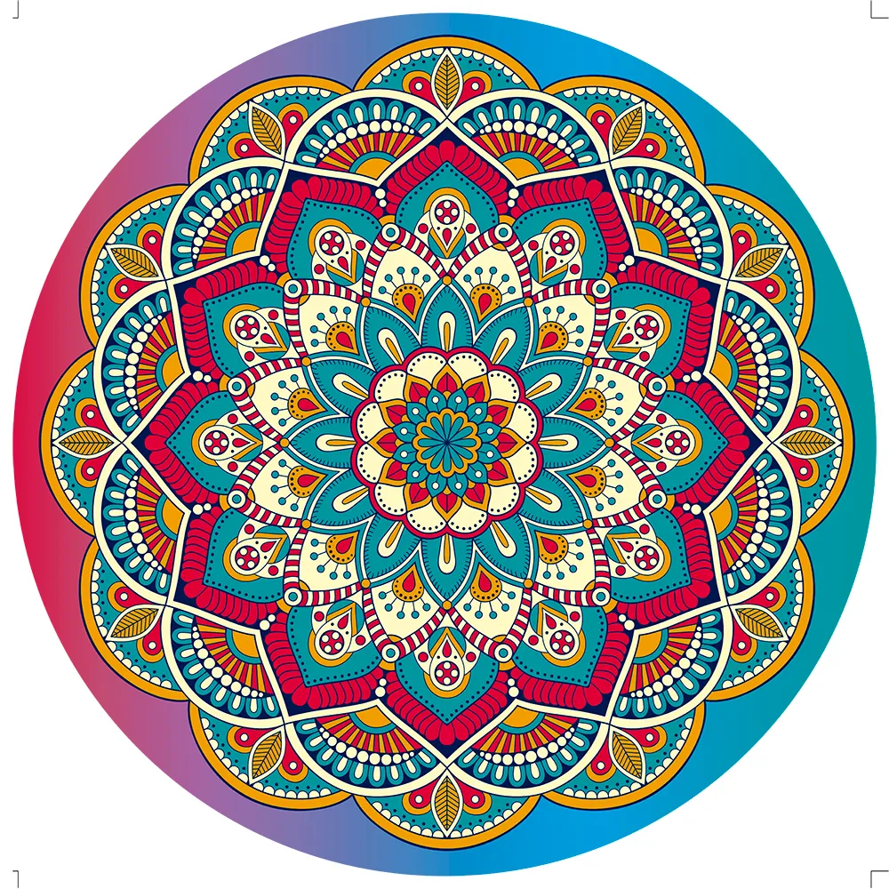 Quebra-cabeça 600 peças Circular Mandala