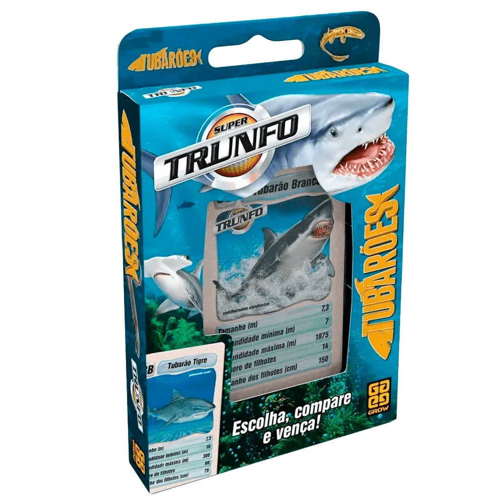 Super Trunfo Tubarões